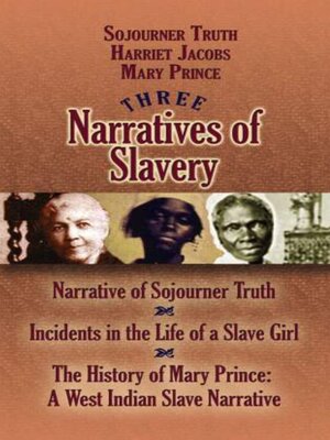 cover image of Three Narratives of Slavery